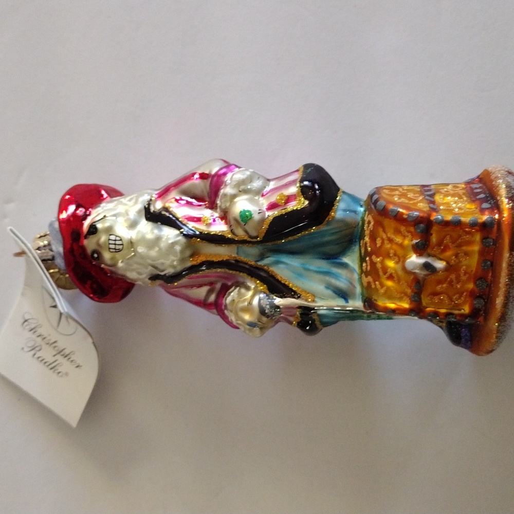 Christopher Radko "Skullduggery Jr." Pirate Ornament - Brand New - Hard to find